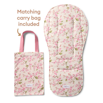 Snuggle Hunny - Cherry Blossom Universal Organic Pram Liner