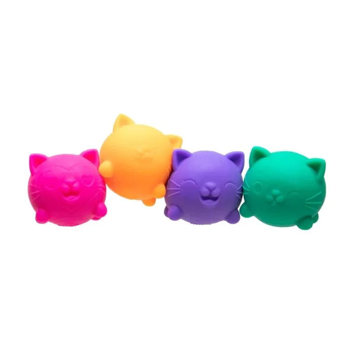 Teenie NeeDoh Cool Cats squishy kitten fidget toys