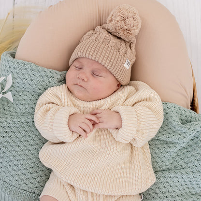 Cream Knitwear lifestyle