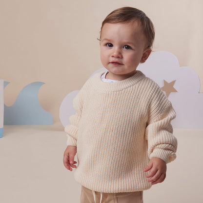 Cream Knit Jumper