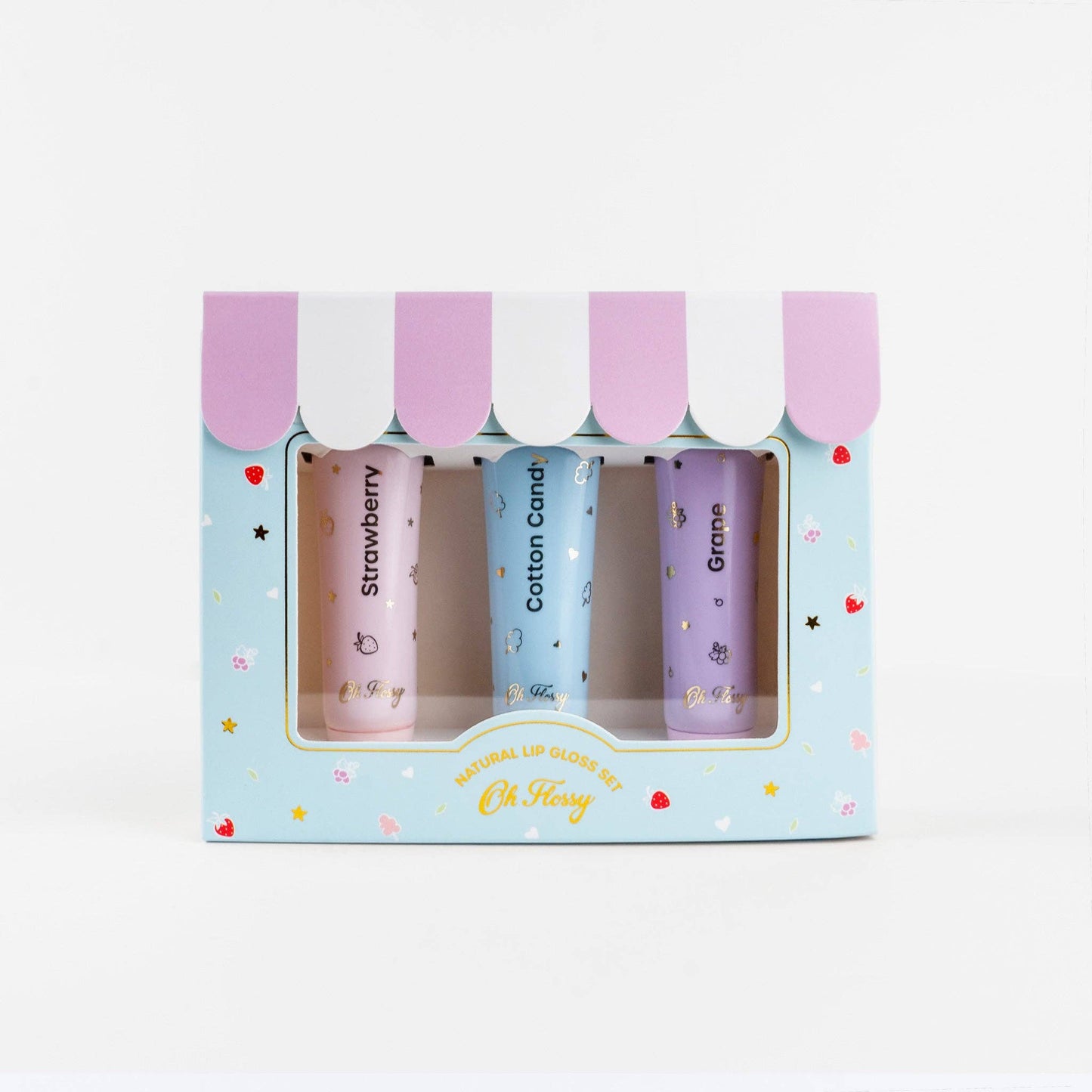 Oh Flossy - Natural Lip Gloss Set