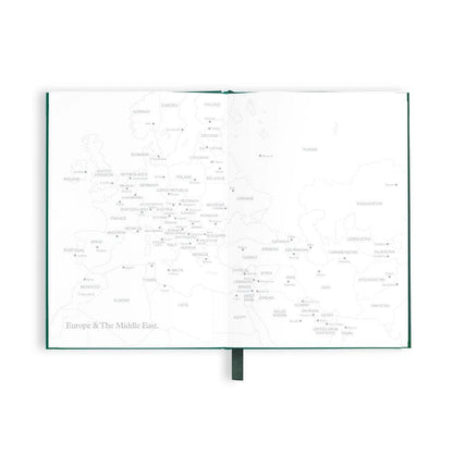 Fox & Fallow - The Traveller Mini Travel Diary - Forest Green