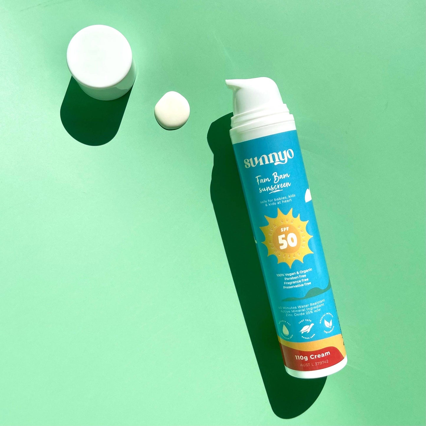 Sunnyo - Fam Bam Sunscreen - Natural Sunscreen Australia
