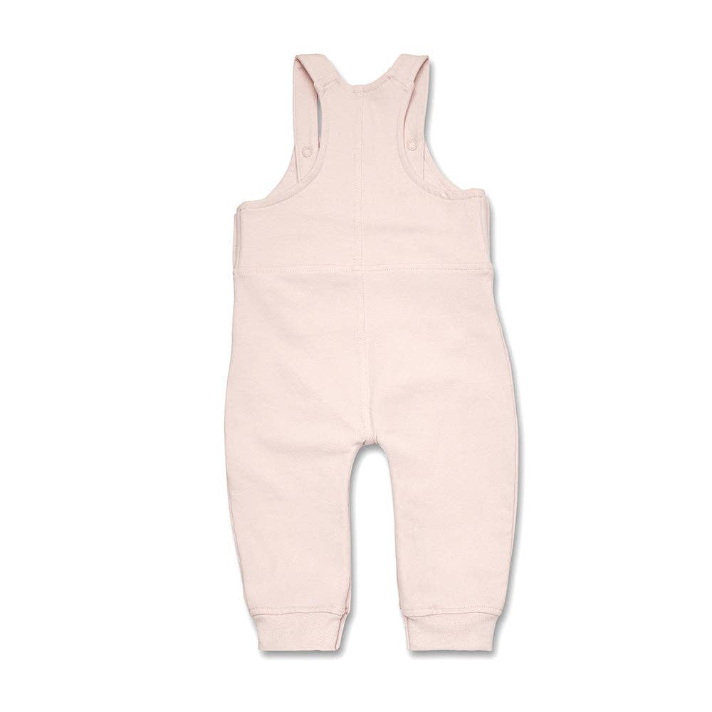 Snuggle Hunny - Baby Pink Organic Joey Overalls
