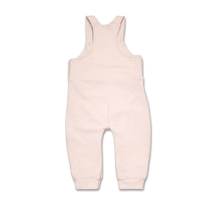 Snuggle Hunny - Baby Pink Organic Joey Overalls