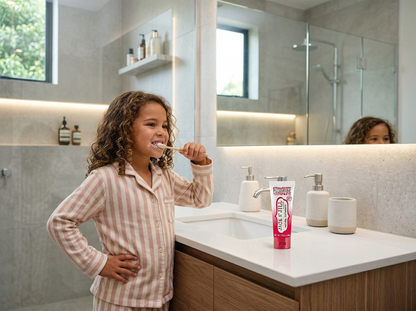 Jack N' Jill Kids - Jack N' Jill Natural Strawberry Toothpaste with Fluoride 50g