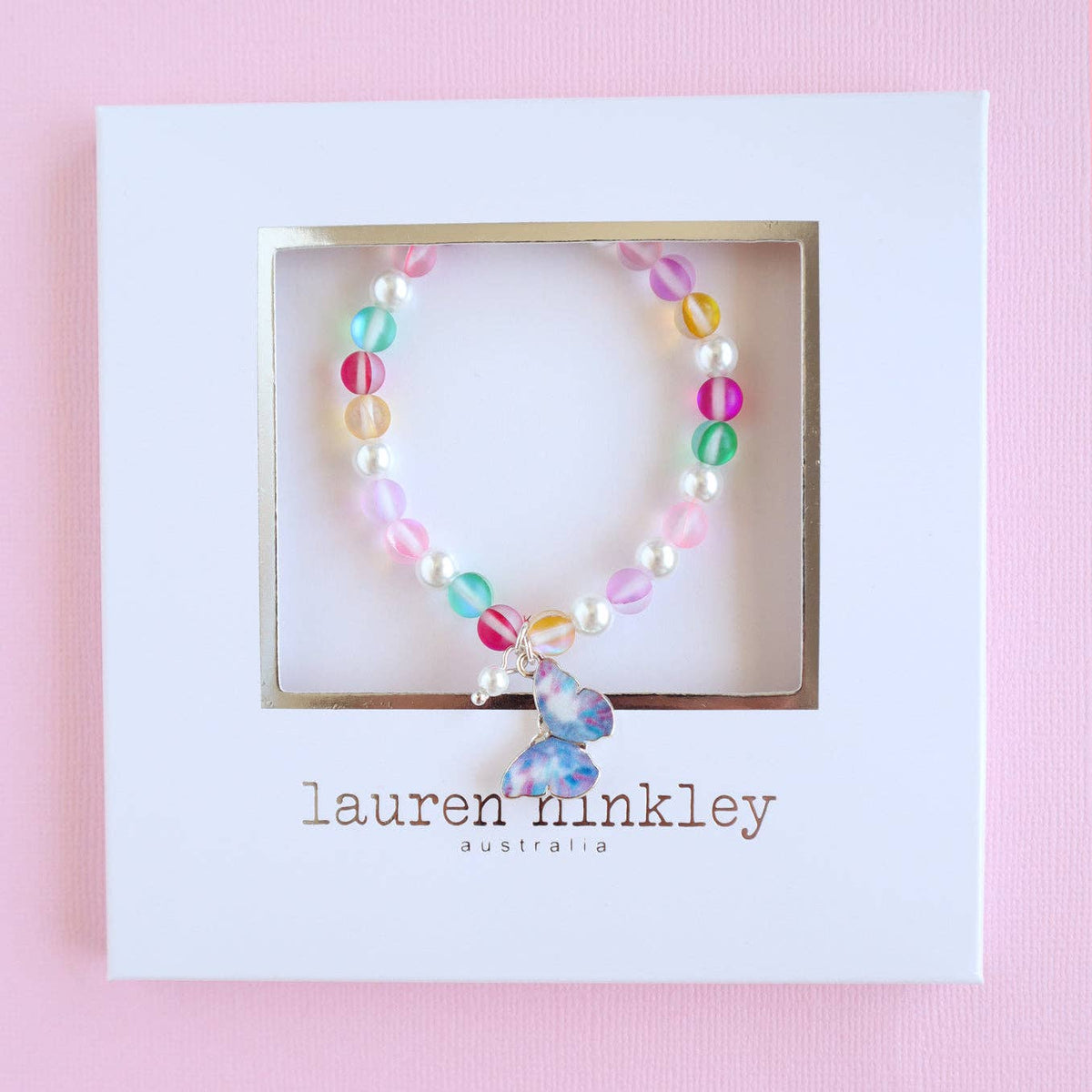 Lauren Hinkley Australia - Petite Fleur Butterfly Elastic Bracelet