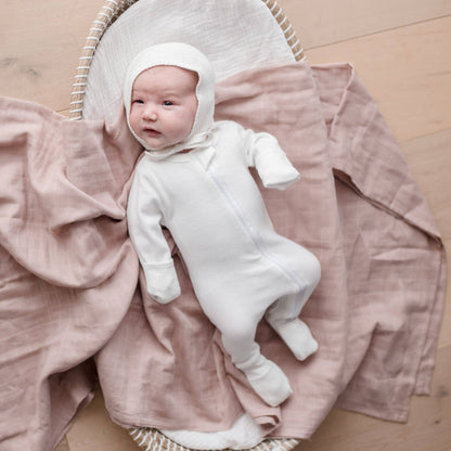 Zoe Sage - Organic Cotton Muslin Swaddle Wrap 120cm | Sunset