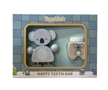 ToysLink - Wooden Happy Teeth Duo with Story Book-Koala