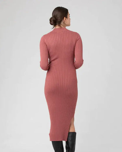Ripe Maternity - Nella Rib Nursing Knit Dress