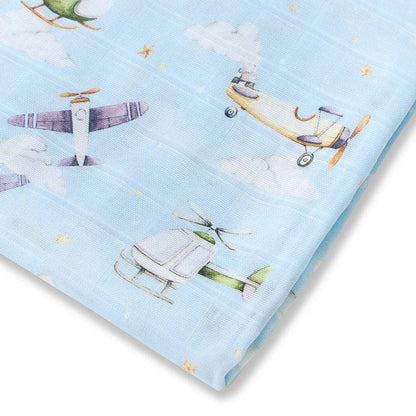 Snuggle Hunny - Taking Flight Organic Muslin Wrap