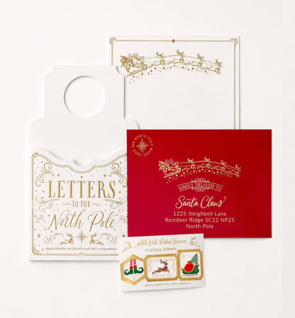 Black Bow Studio - Letter To Santa Christmas Writing Kit