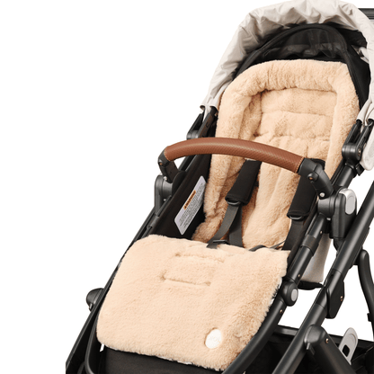 OiOi - Cozy Fleece Pram Liner - Houndstooth