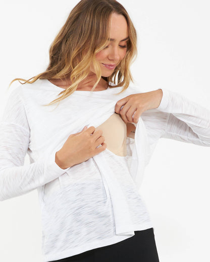 Ripe Maternity - Jazmin Long Sleeve Nursing Top