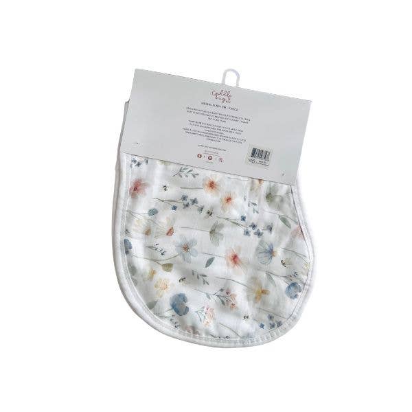 Cuddle Bug & Co - Burp Bib 2pk Goosey Gander & Meadow