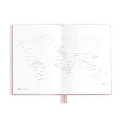 Fox & Fallow - The Traveller Mini Travel Diary - Dusty Rose