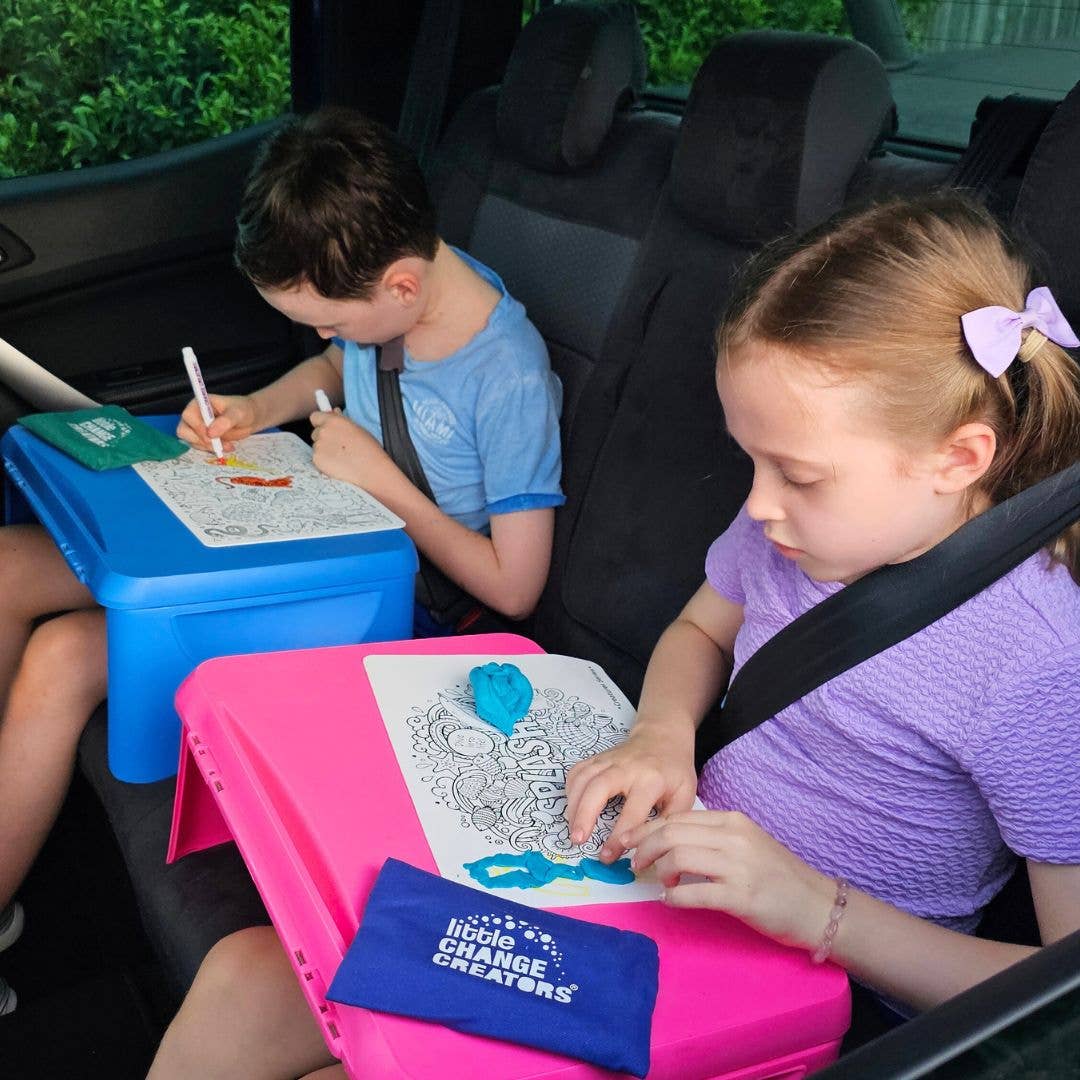 Little Change Creators - G’DAY! Pocket Reusable Colouring In Set | Australian Gift