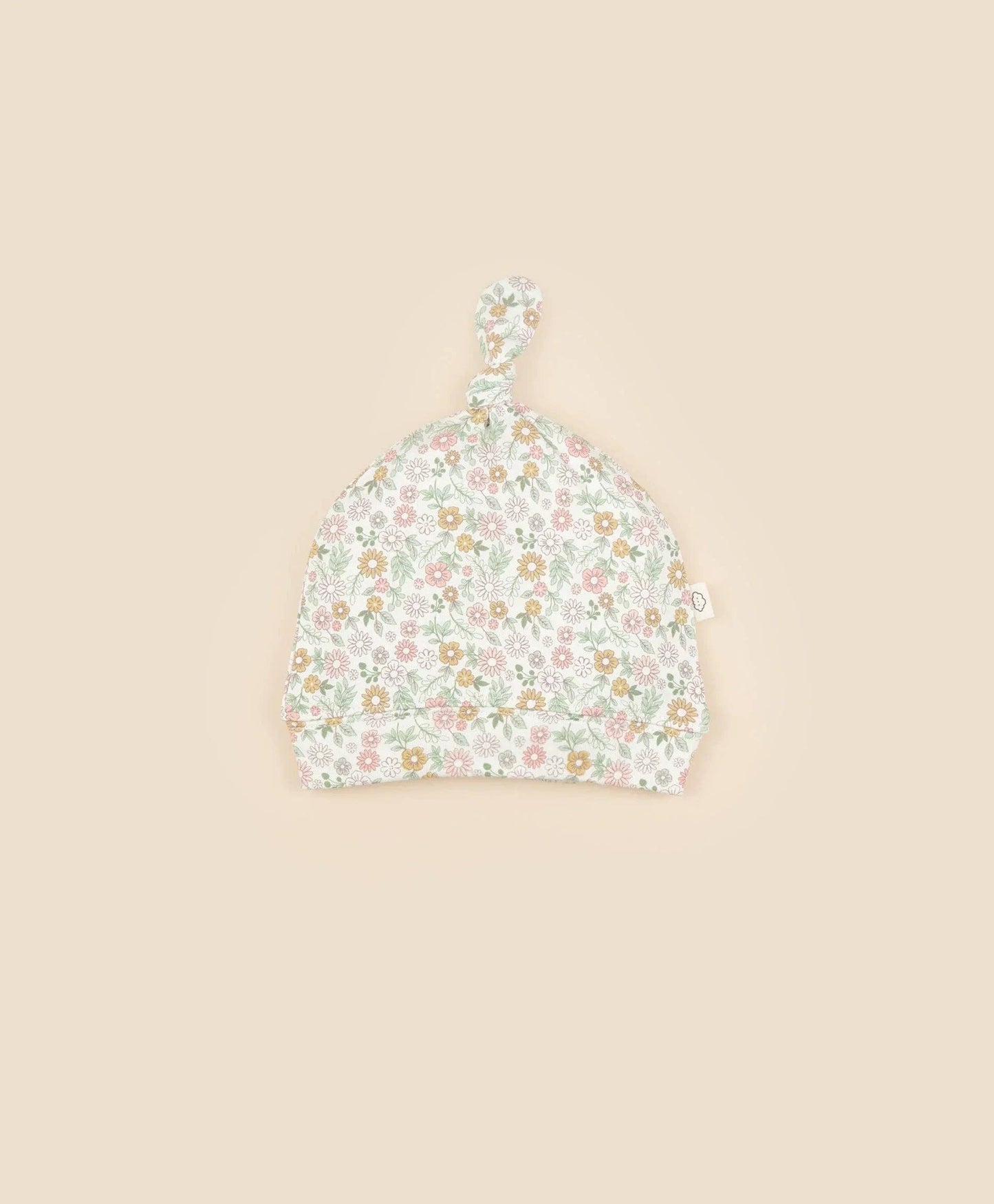 Lūmmi in Colour Babywear - Organic Cotton Beanie - Daisies