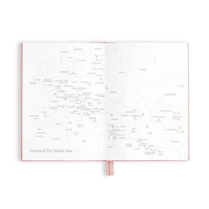 Fox & Fallow - The Traveller Mini Travel Diary - Dusty Rose