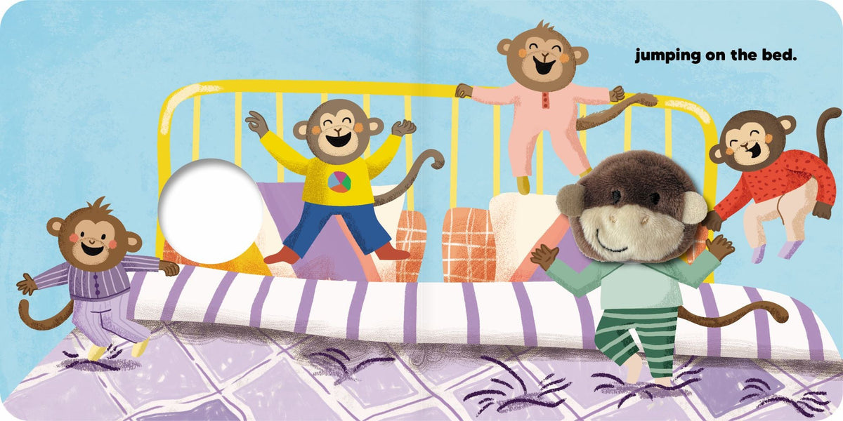 Five Cheeky Monkeys interior spread
