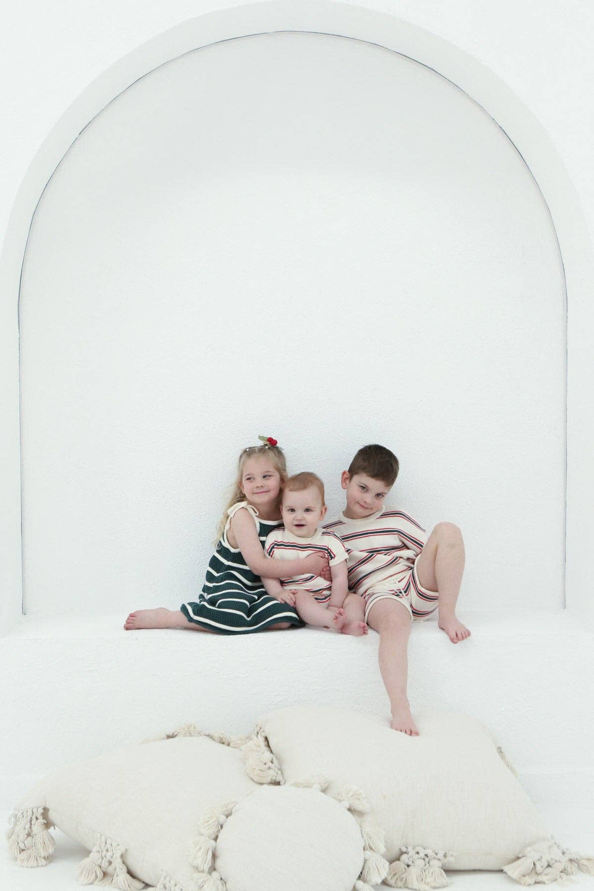 FRECKLES the label - Pre-Order Retro Stripe Knit SET | Double Stripe