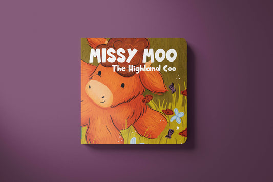 Brown Paper Fox - Missy Moo the Highland Coo Board Book