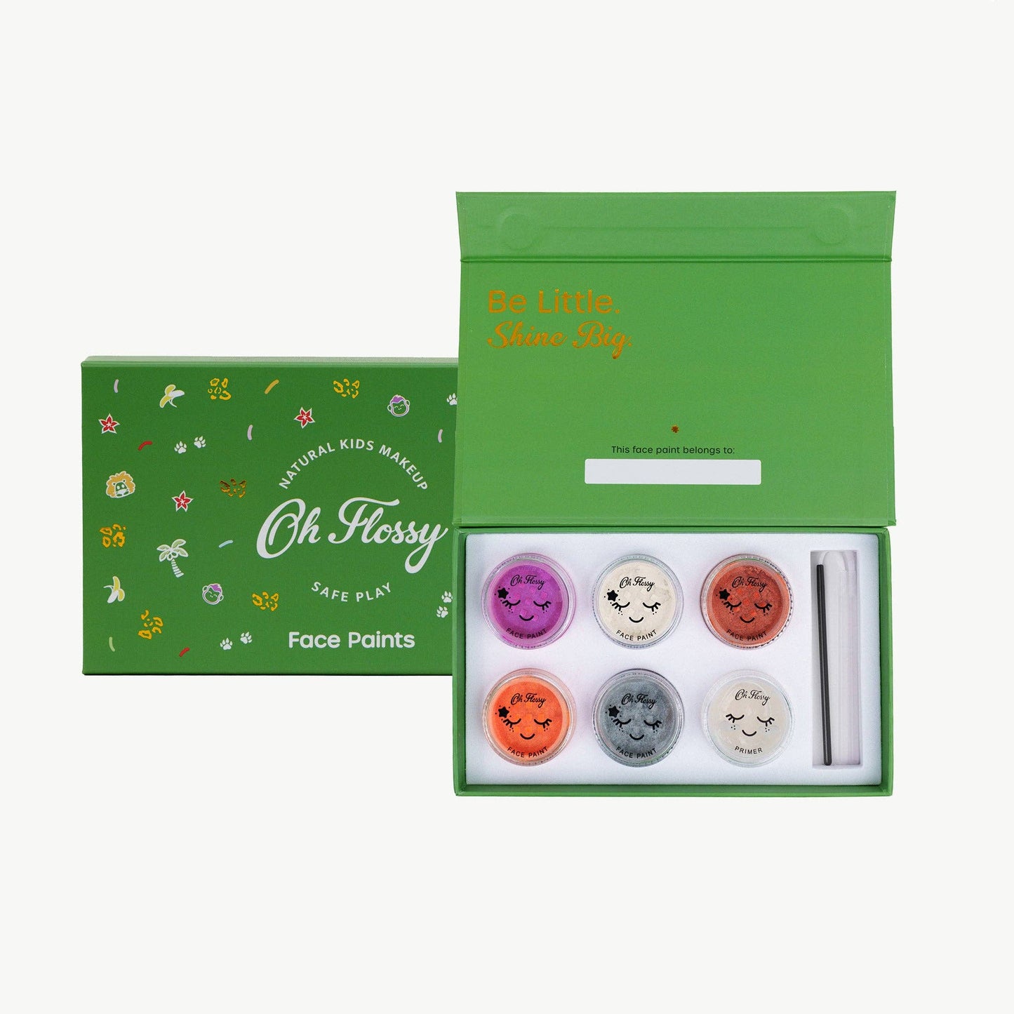 Oh Flossy - Oh Flossy Wild Wonders Kids Face Paint Set