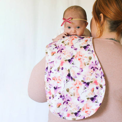 Snuggle Hunny - Blushing Beauty Organic Cotton Burp Cloth