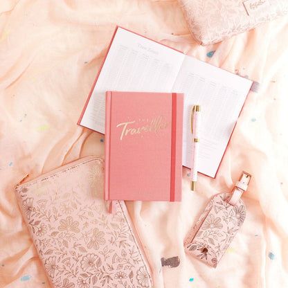 Fox & Fallow - The Traveller Mini Travel Diary - Dusty Rose