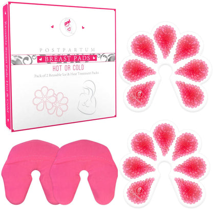 Ninja Mama - Breast Therapy Packs - Pack Of 2 (Hot Or Cold)