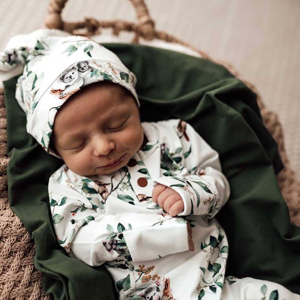Snuggle Hunny - Eucalypt Organic Knotted Beanie