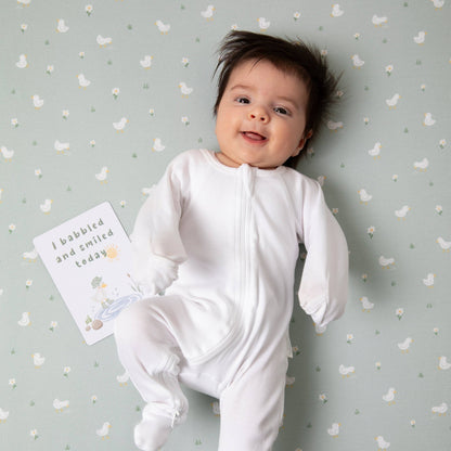 Living Textiles - Milestone cards - Goosey Goosey