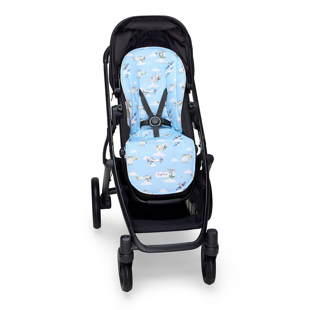 Snuggle Hunny - Taking Flight Universal Organic Pram Liner