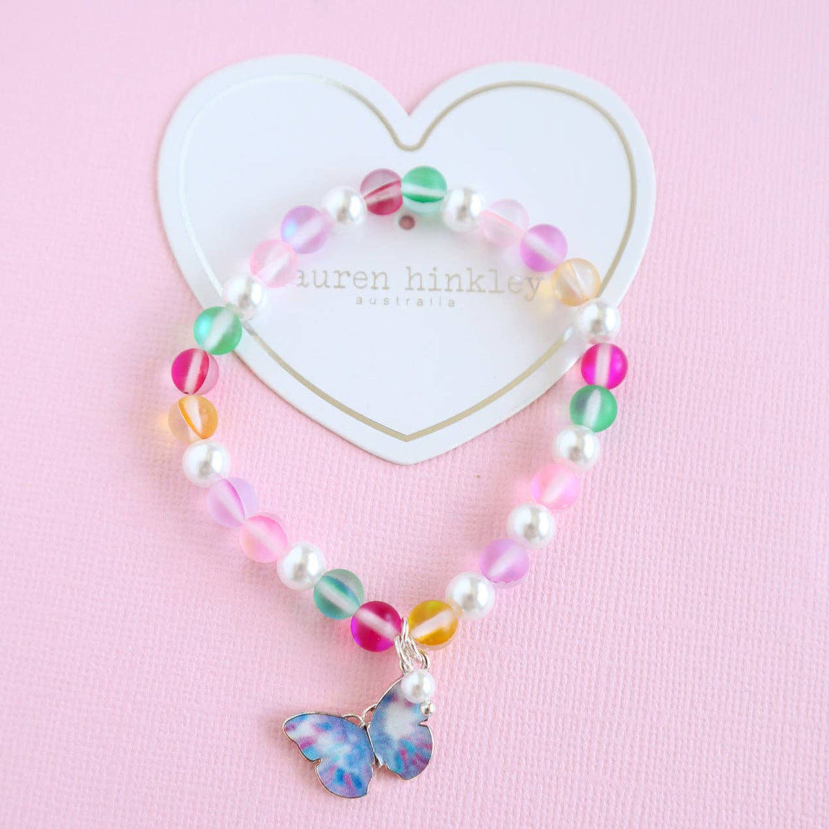 Lauren Hinkley Australia - Petite Fleur Butterfly Elastic Bracelet
