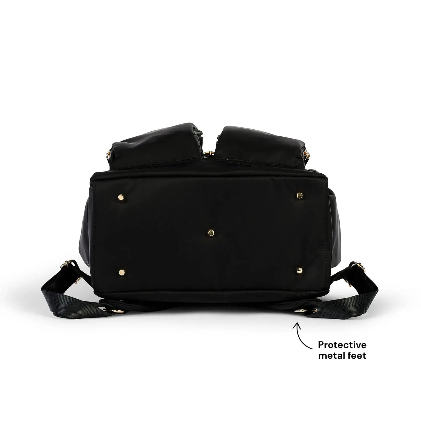 OiOi - Signature Nappy Backpack - Black Nylon