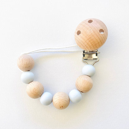 Cuddle Bug & Co - Mini & Me Classic Dummy Chain Ice Blue