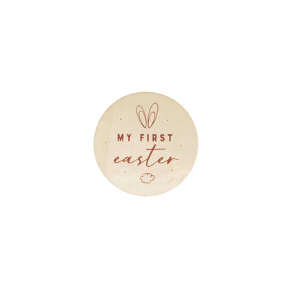 My First Easter Wooden Plaque