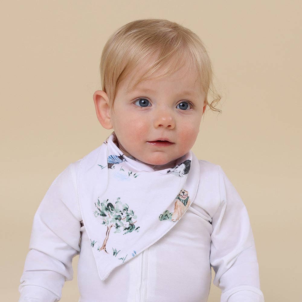 Snuggle Hunny - Dog Park Organic Dribble Bib