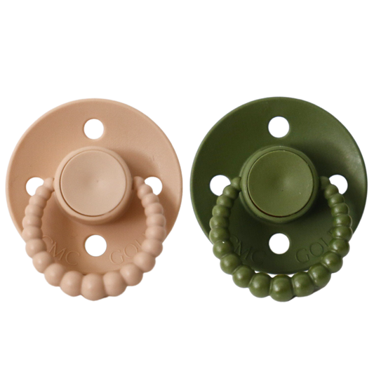 CMC Dummies - 'Bubble' Olive + Croissant