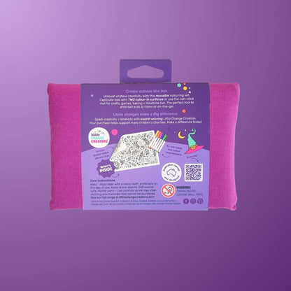 Little Change Creators - MAGIC! Mini Reusable Coloring Kit | Gift for Girls