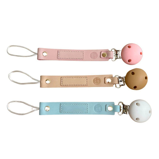 CMC Gold - Coloured Panel Leather Dummy Clips