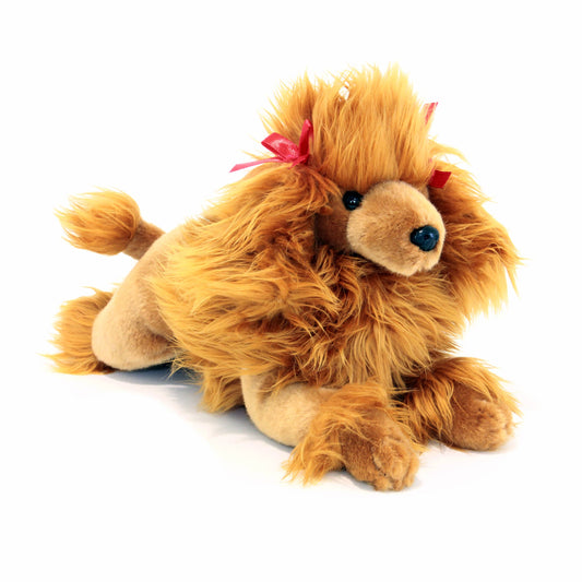 Bocchetta Plush Toys - Juliet - Brown Poodle puppy Size 30cm/12"