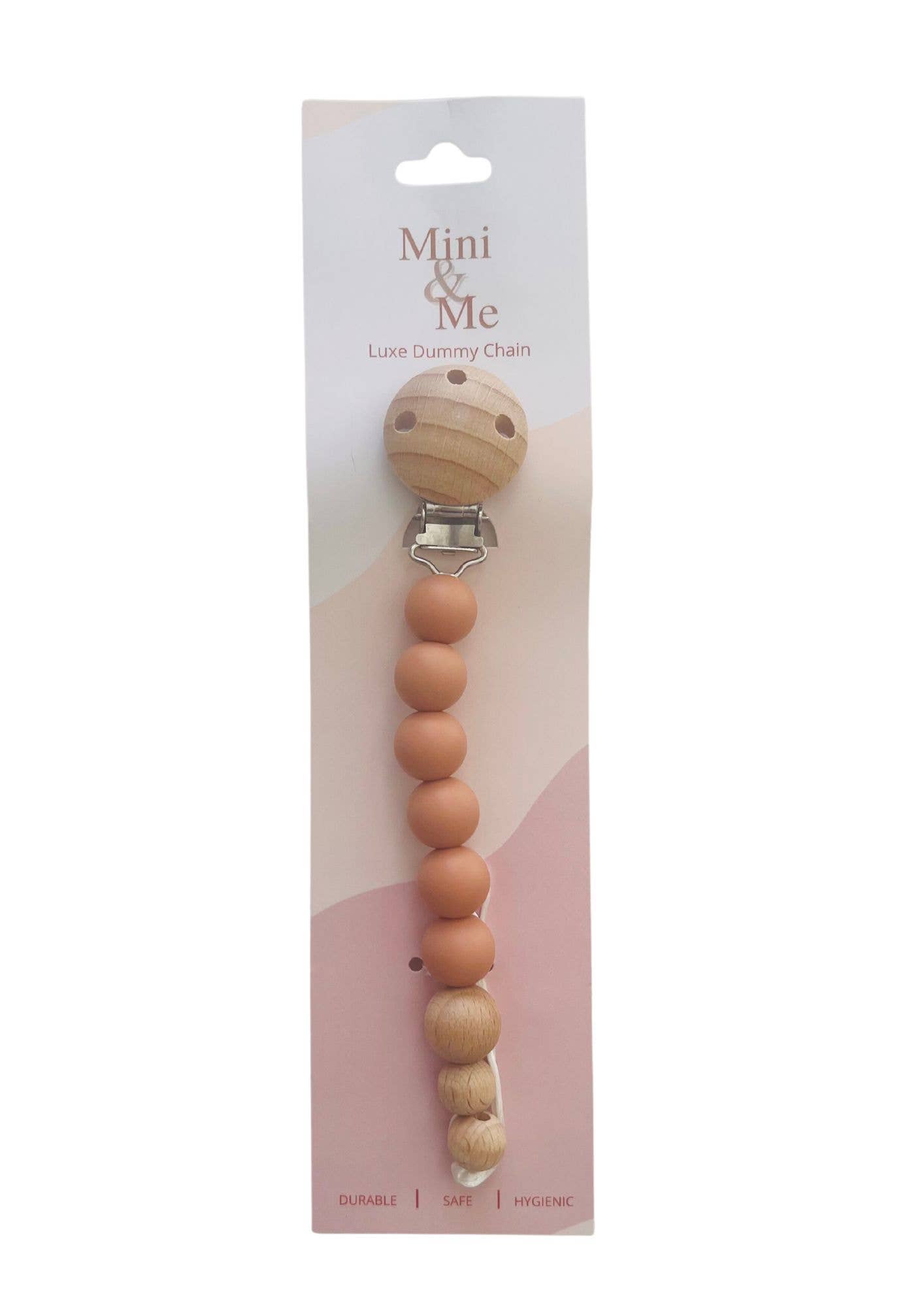 Cuddle Bug & Co - Mini & Me Luxe Dummy Chain Caramel