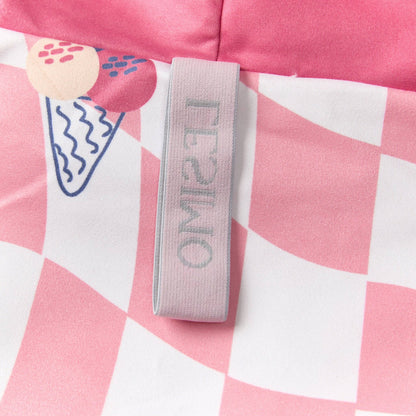 LESIMO - Sand Free Kids Hooded Towel - Ice Cream