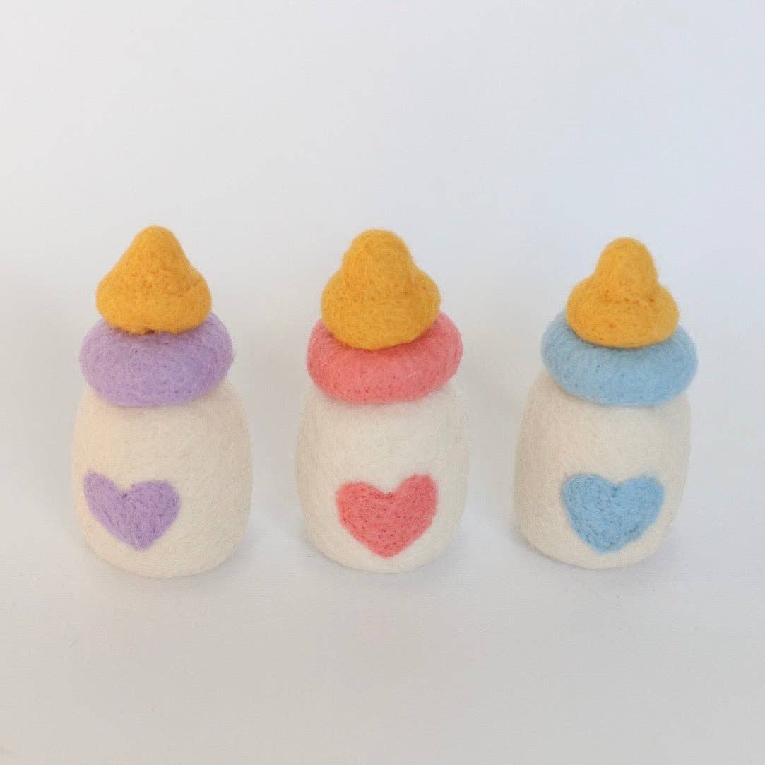 SALLI COLLECTIVE - Felt Dolly Bottles - 3 styles