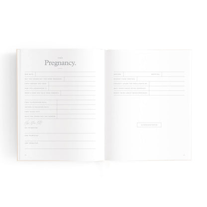 Fox & Fallow - Mini Baby Book Oatmeal