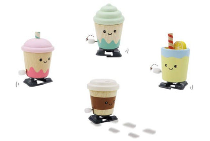 ToysLink - Wooden Wind up Beverage Cup