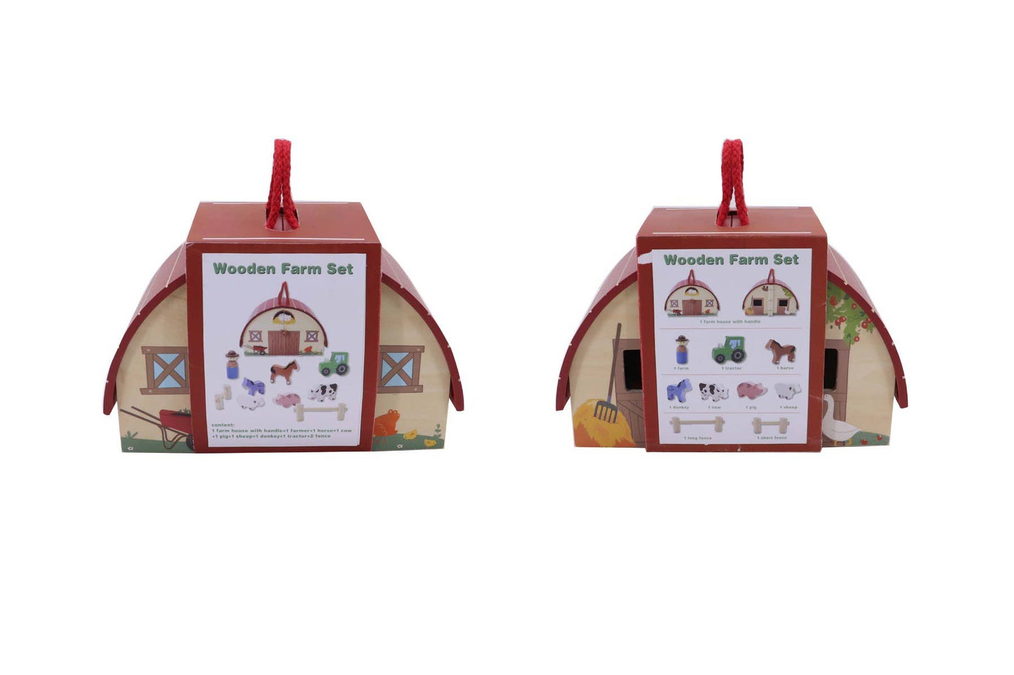 ToysLink - Wooden Farm Plasyset