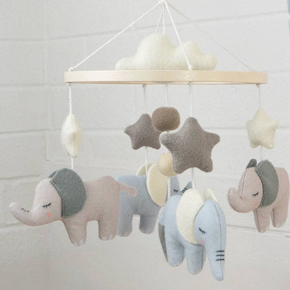 Living Textiles - Musical Mobile - Elephant Playtime