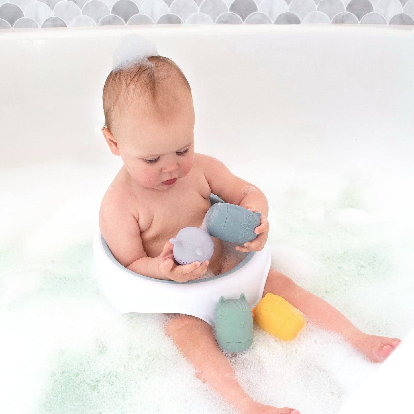 Living Textiles - 4pk Silicone Bath Buddies